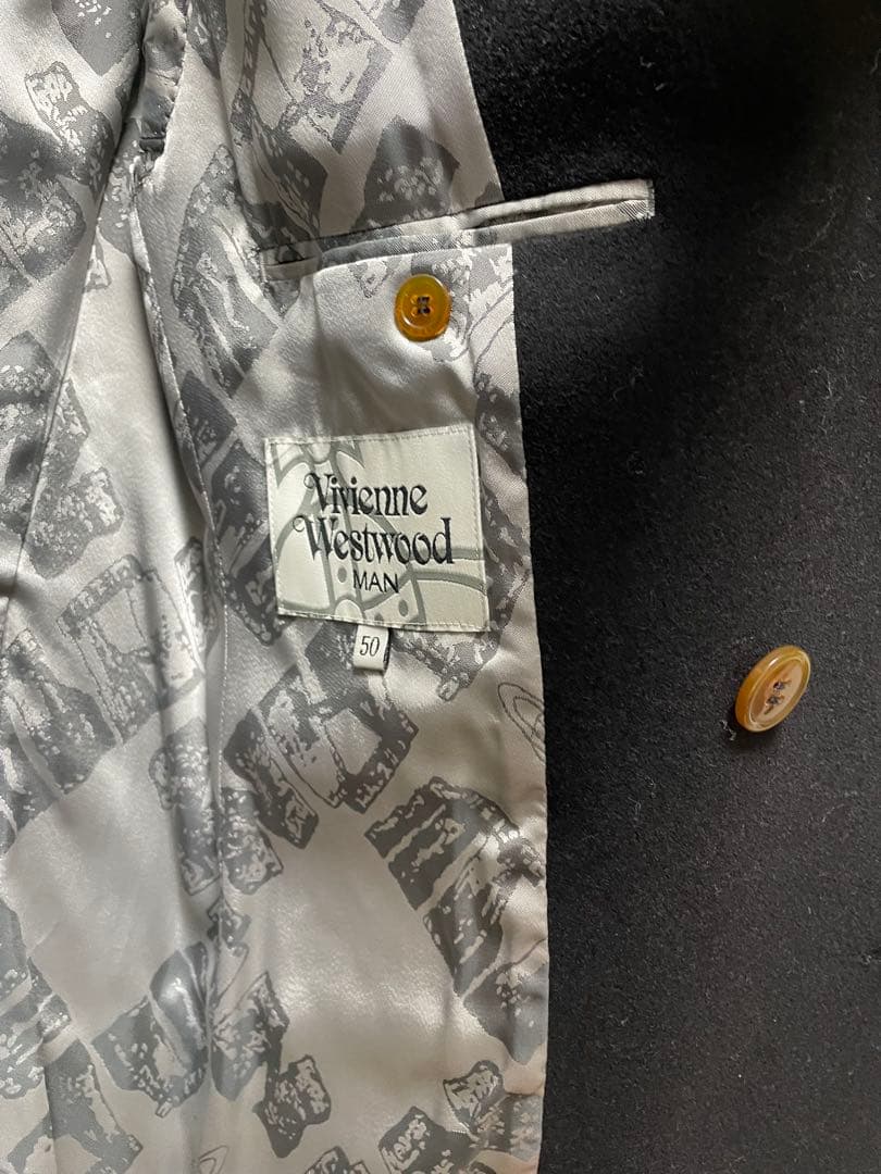 Vivienne Westwood コート ブラック 50