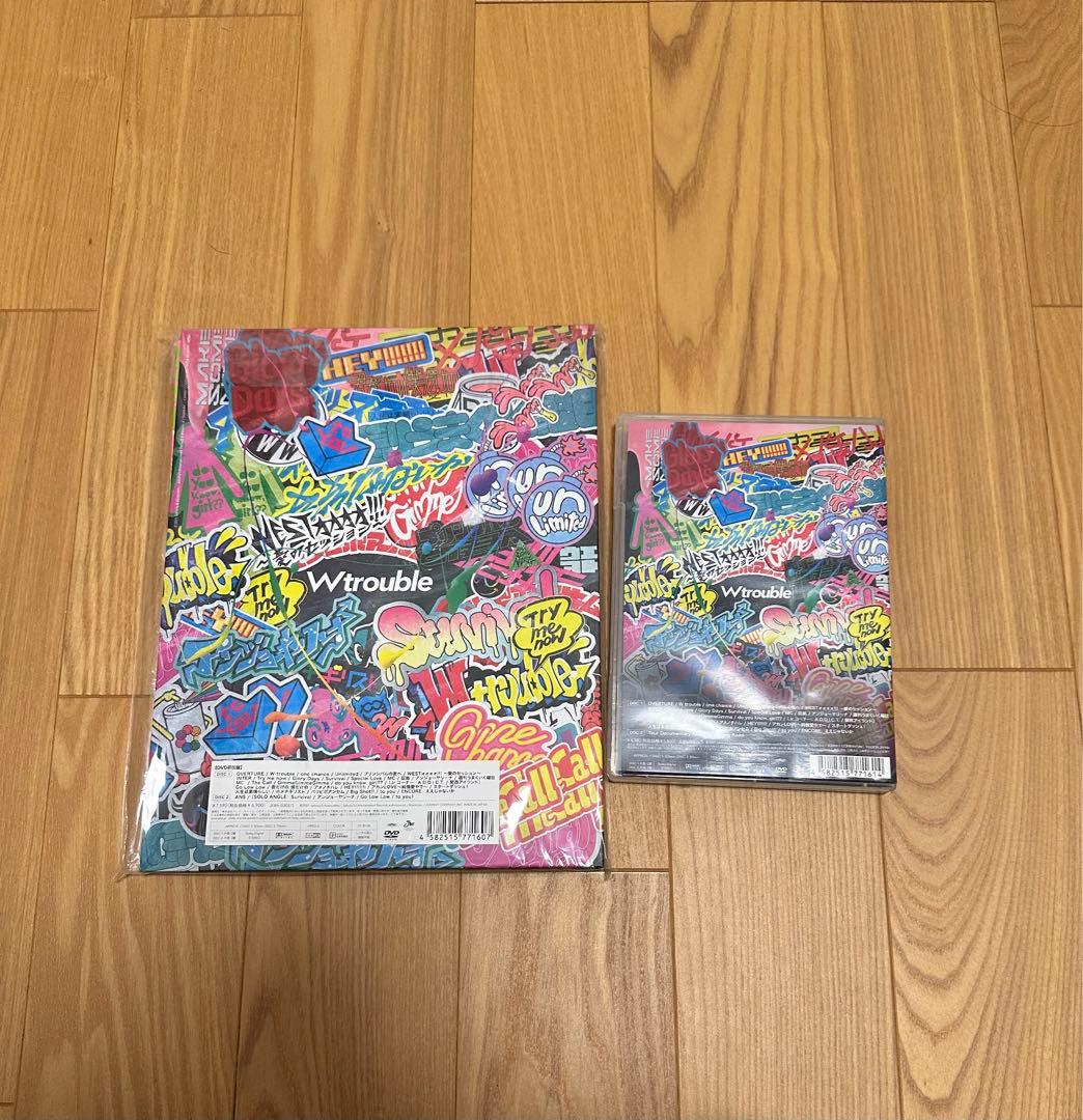 ジャニーズWEST Wtrouble 初回盤 通常盤2形態セット