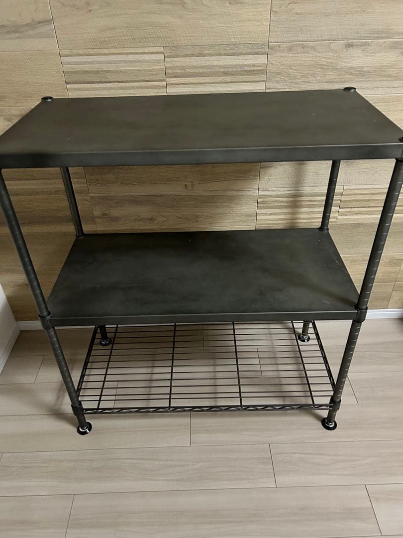 エレクター製　ヴィンテージシリーズ3段シェルフ