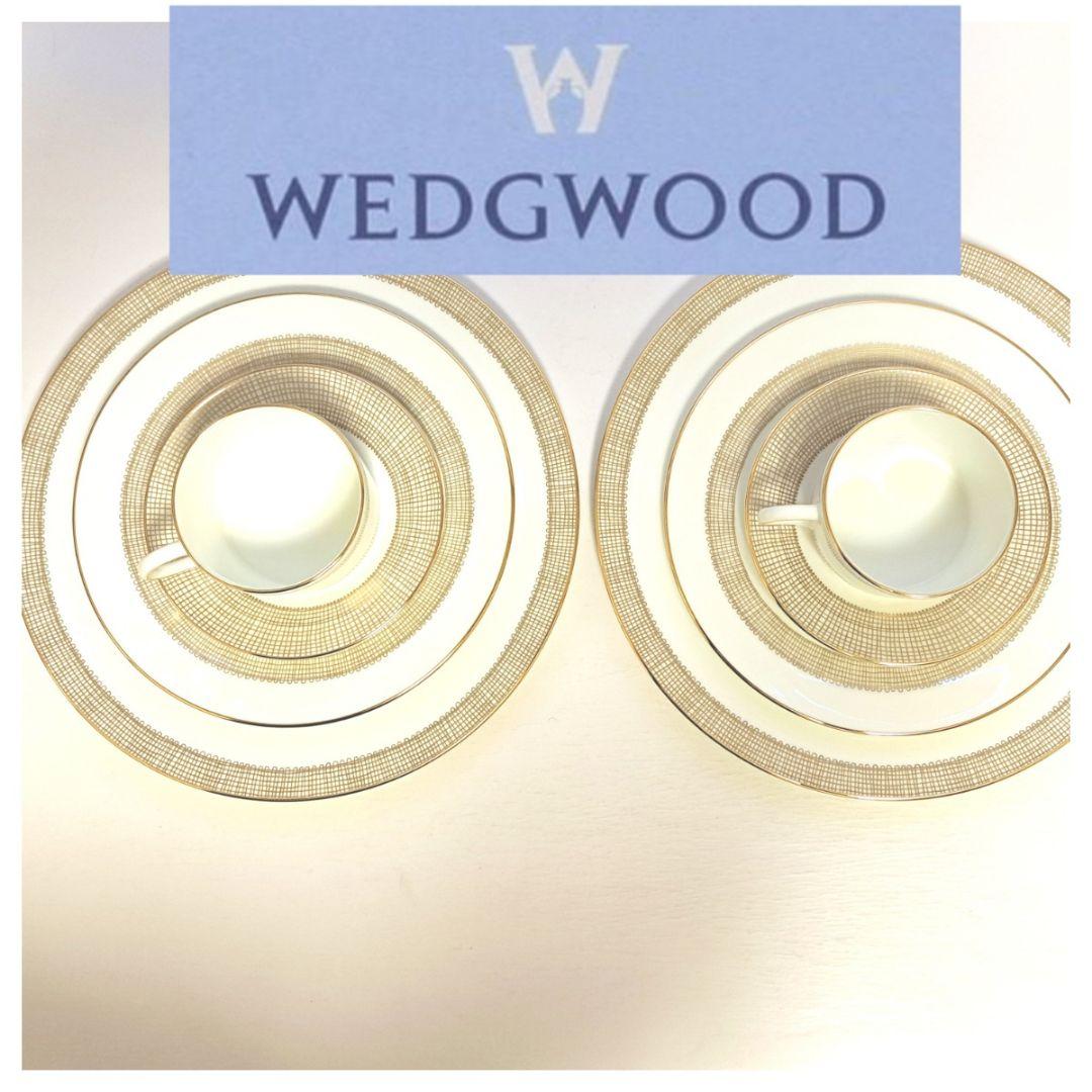 陶磁器 食器セット ゴールド縁取り