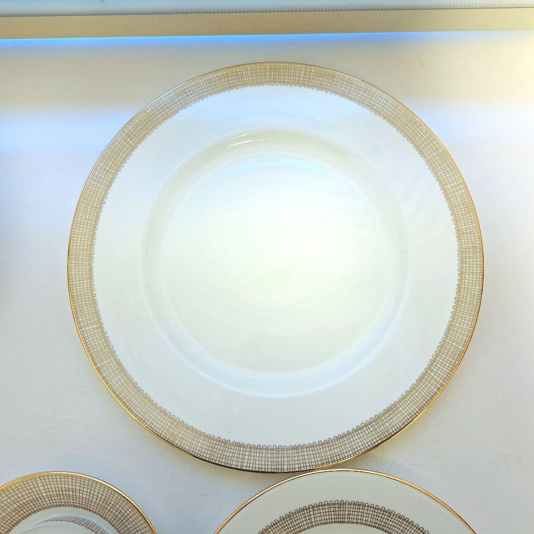 陶磁器 食器セット ゴールド縁取り