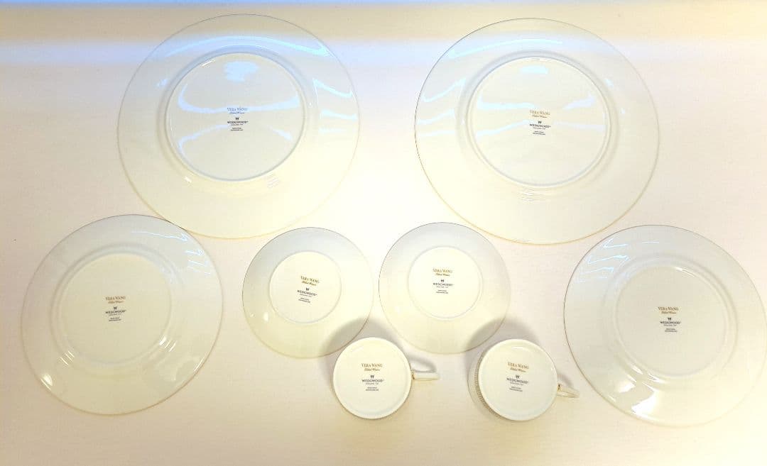 陶磁器 食器セット ゴールド縁取り