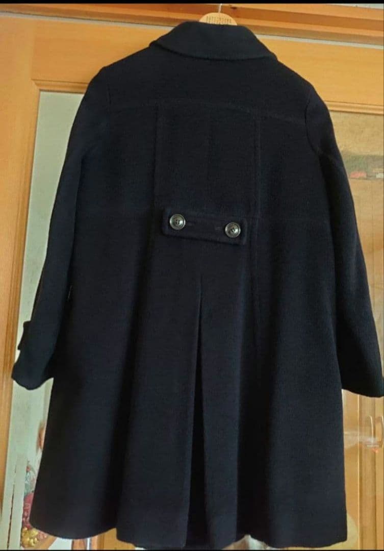 そらまめおまめこ様 上質　ポンポネット　ウール&カシミアコート　150センチ