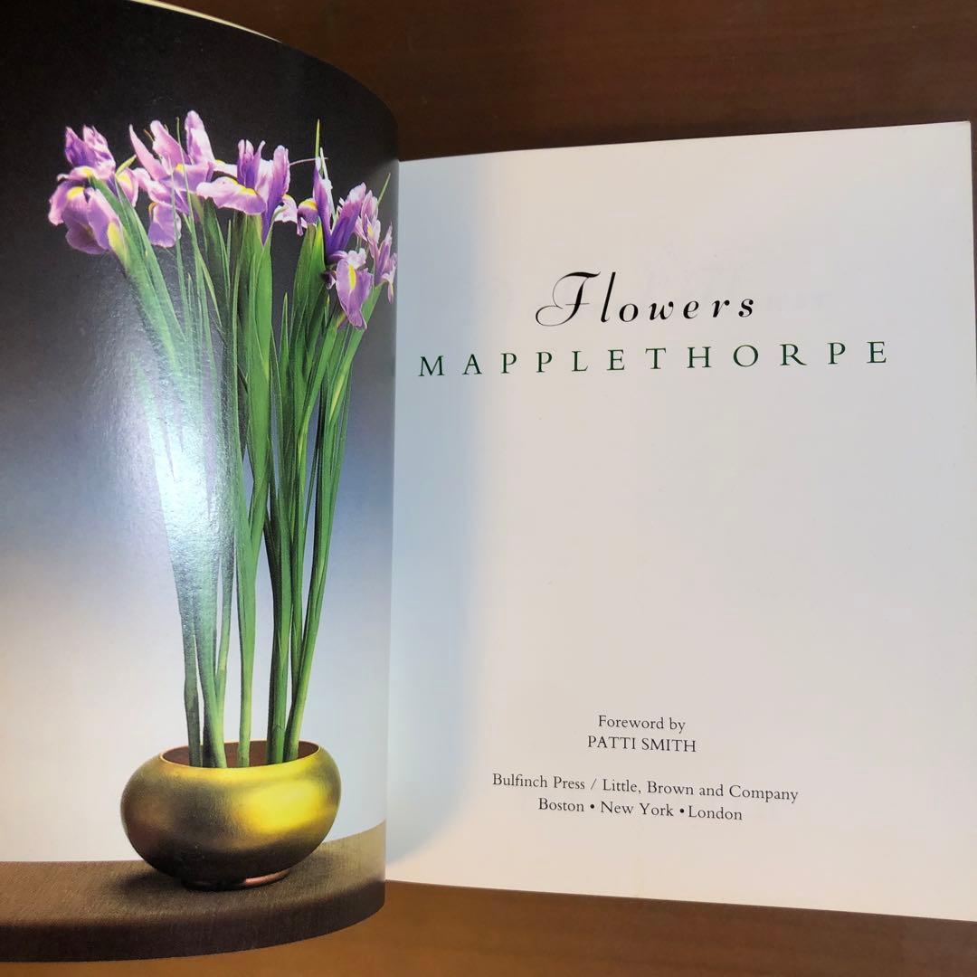 (レア)Flowers by Mapplethorpe メイプルソープの花 洋書