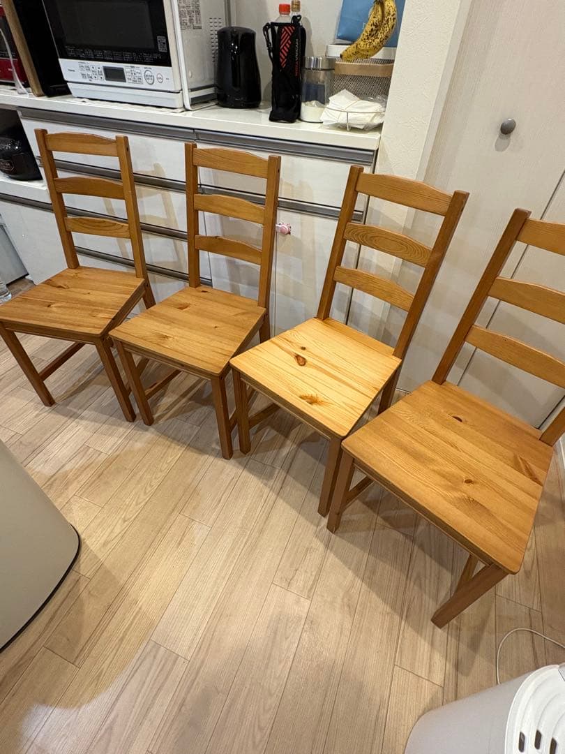 IKEA イケア　ダイニングチェア　jokkmokk 4脚セット