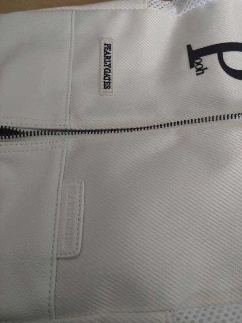 PEARLY GATES プーさん シューズバッグ　ホワイト