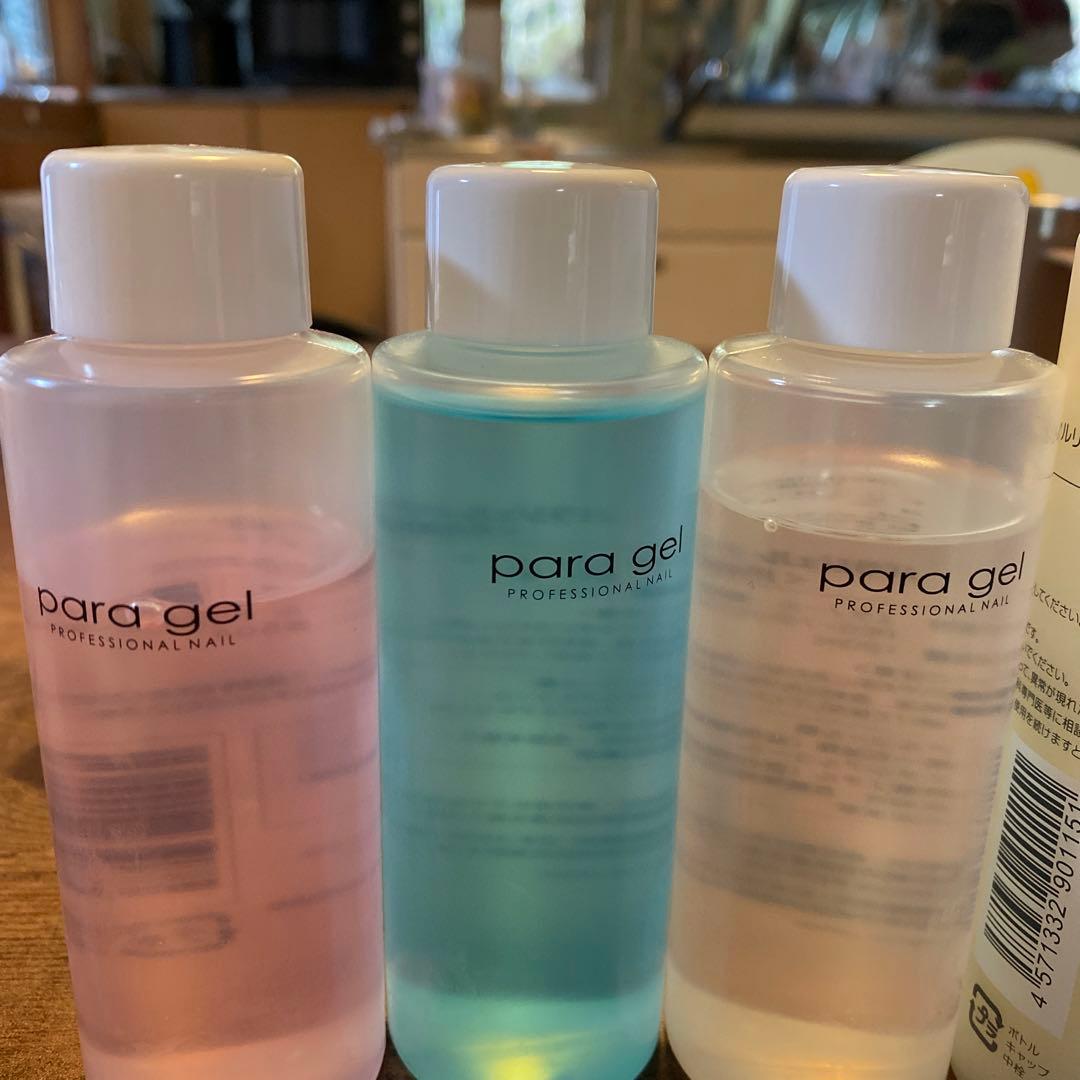 ✨️美品✨️para gel ネイルケア用品 セット ネイル ネイルブラシ ジェル他