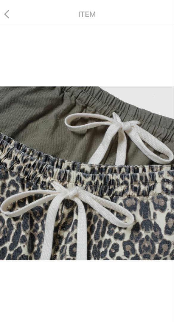 SeaRoomLynn ライトCanvasギャザーショートパンツ M