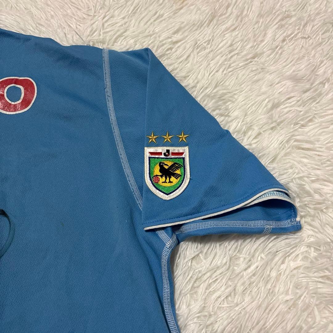 レア 中山雅史 ゴン ジュビロ磐田 2003年 サイン入り ユニフォーム XO