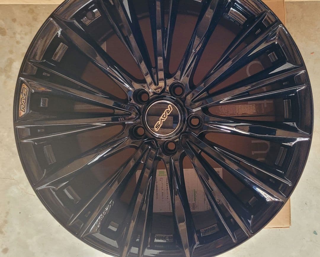 RAYS ホイール1980+35 114,3/5H 4本 牛五郎さん、専用