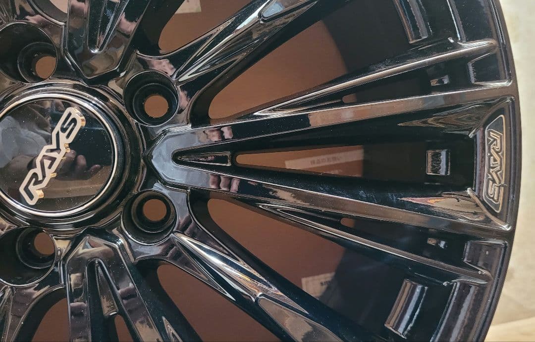 RAYS ホイール1980+35 114,3/5H 4本 牛五郎さん、専用