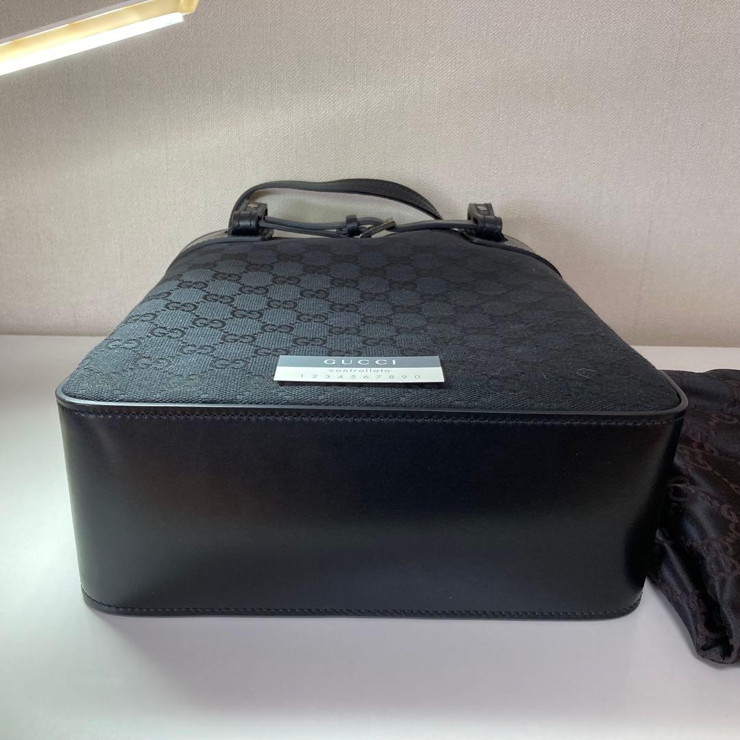 新品未使用　GUCCI GGキャンバス ジャッキー トートバッグ／海外直営店購入