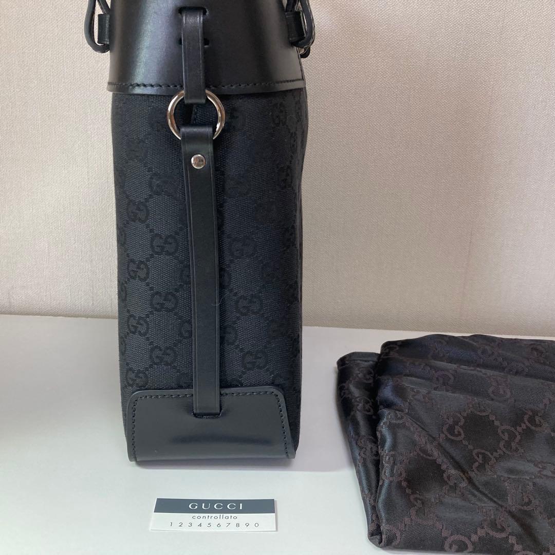 新品未使用　GUCCI GGキャンバス ジャッキー トートバッグ／海外直営店購入