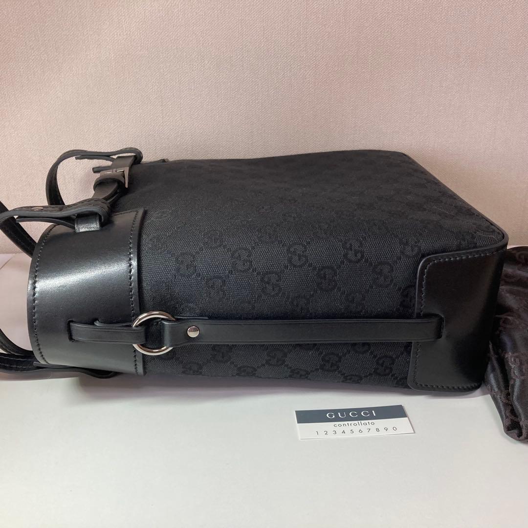 新品未使用　GUCCI GGキャンバス ジャッキー トートバッグ／海外直営店購入