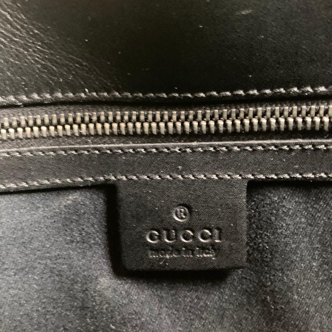 新品未使用　GUCCI GGキャンバス ジャッキー トートバッグ／海外直営店購入