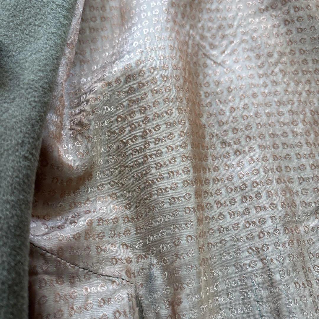 Ｄ&Ｇ オリーブ シングルブレスト チェスターコート