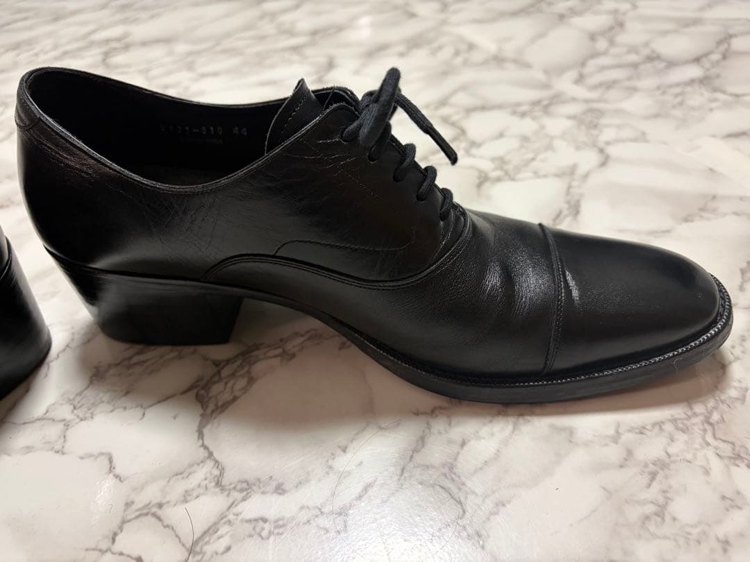 ラッドミュージシャン　ヒールレザーシューズ　サイズ44