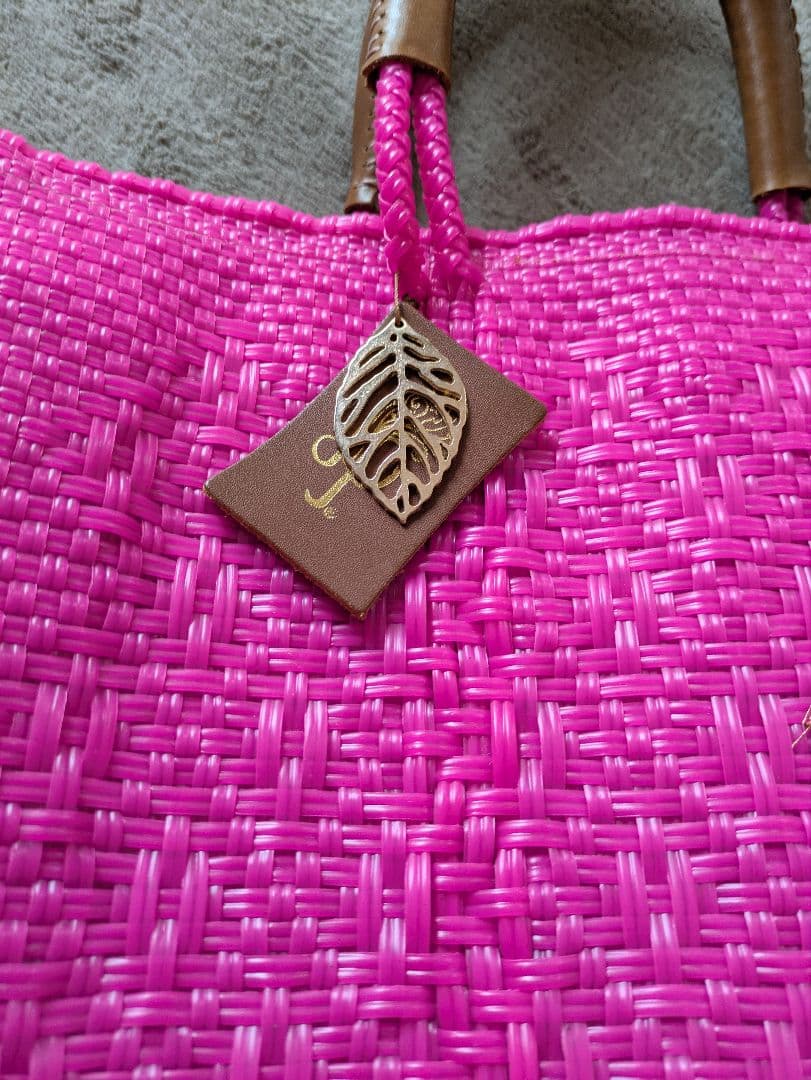 メルカドバッグ　ピンク