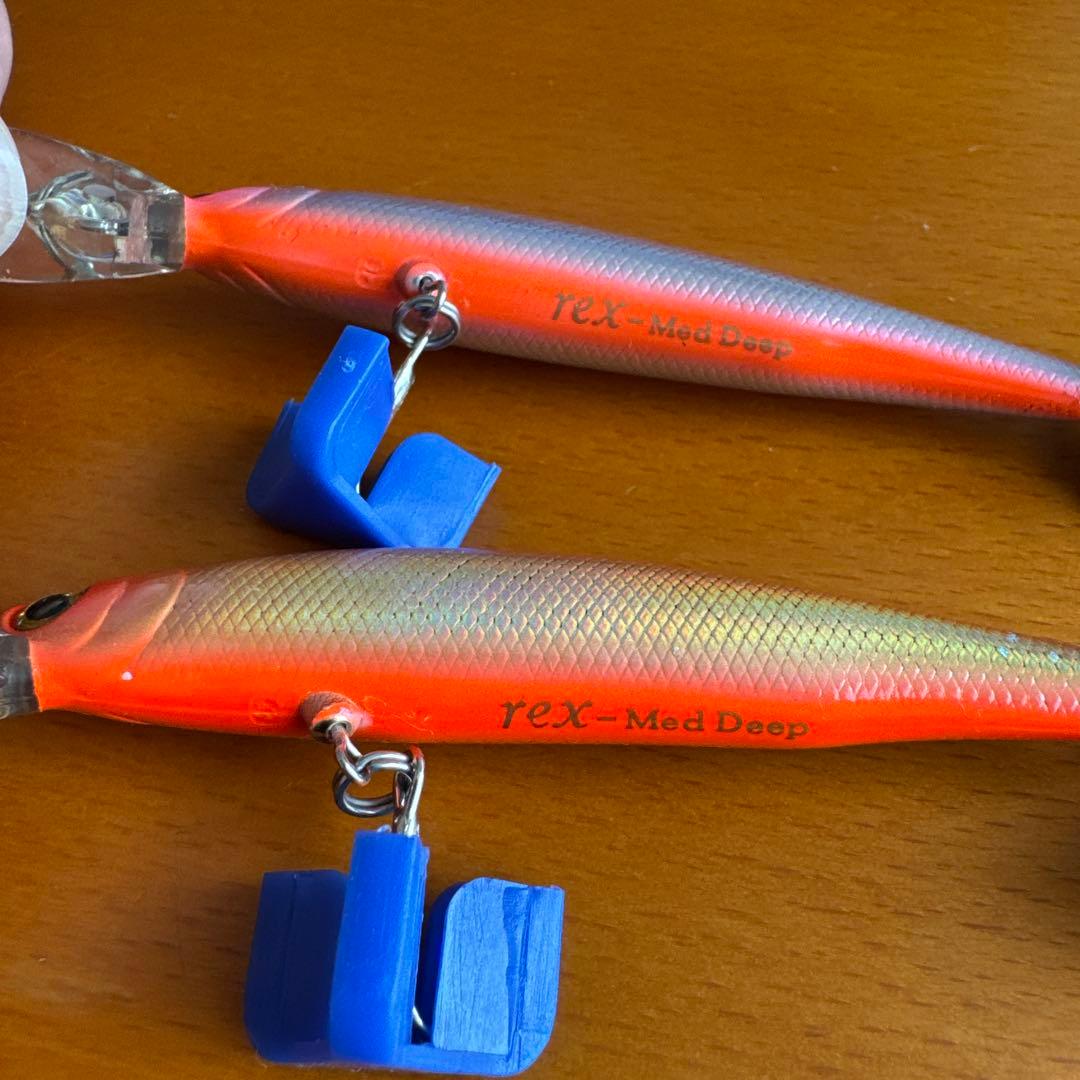 SAURUS rex-Deep & Med Deep 9cm 8本ルアーセット