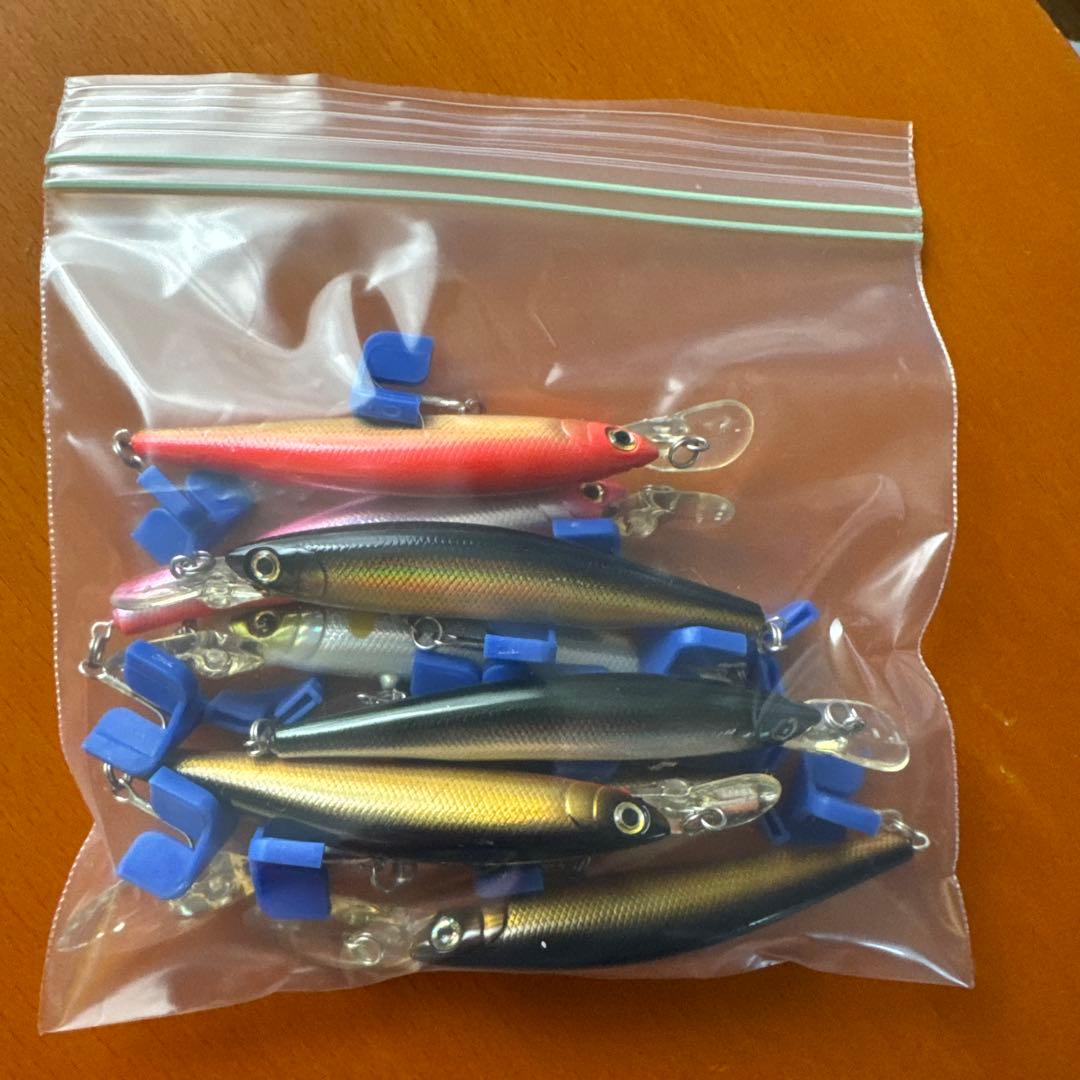 SAURUS rex-Deep & Med Deep 9cm 8本ルアーセット