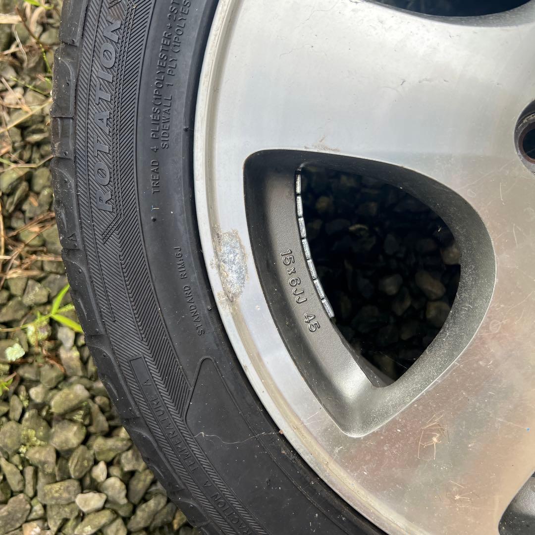 DCインテグラSi ホンダ 純正USホイール 15インチ fat5 usdm