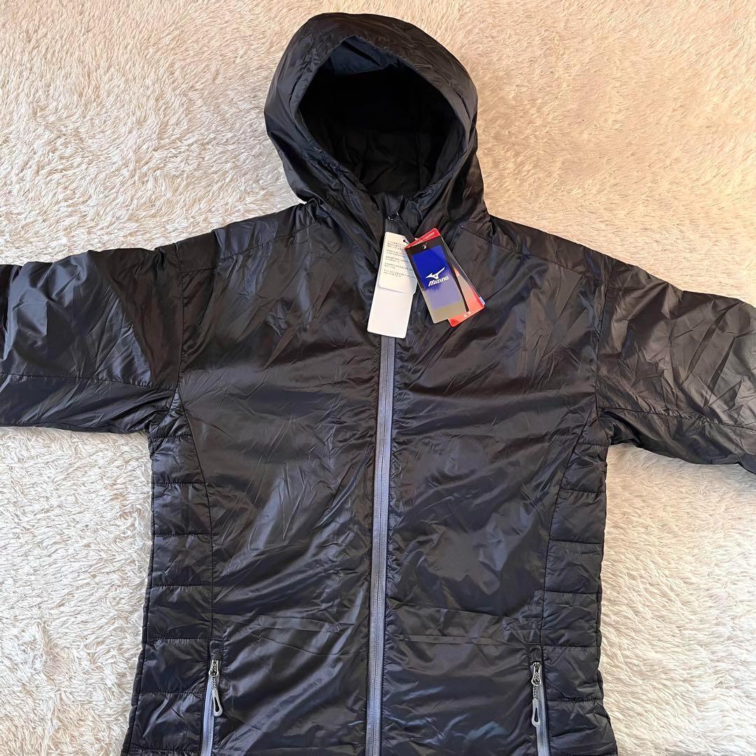 セール中】未使用　MIZUNO ブレスサーモ 中綿 ロングコート ブラック M