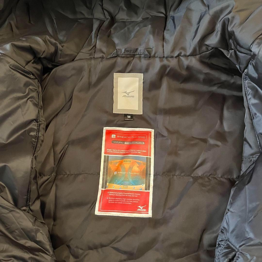 セール中】未使用　MIZUNO ブレスサーモ 中綿 ロングコート ブラック M