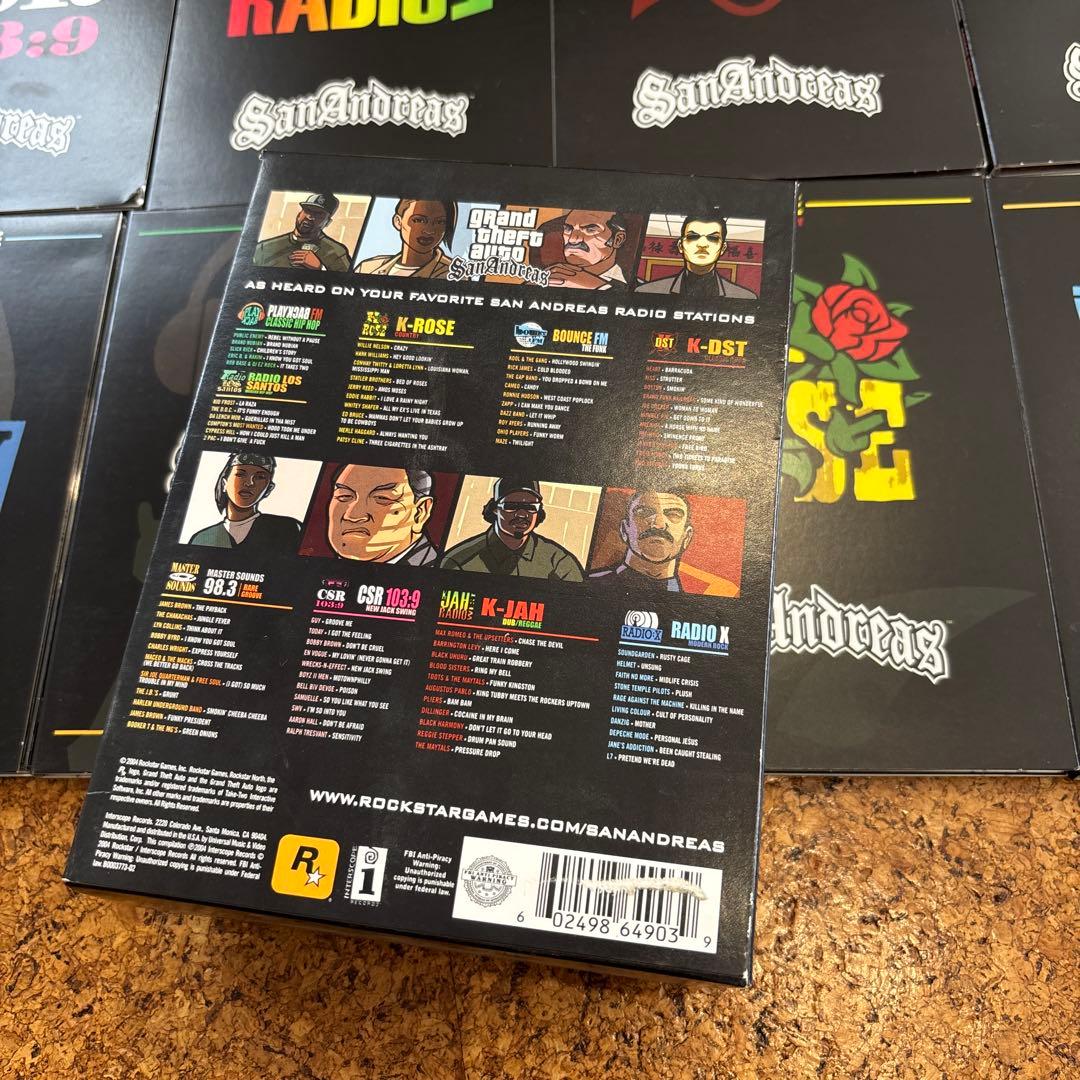 Grand Theft Auto San Andreas サウンドトラックセット