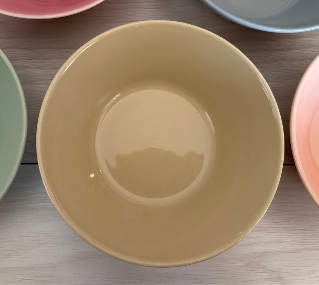 イッタラ ティーマ ボウル 15cm セラドングリーン 廃盤色 5つセット