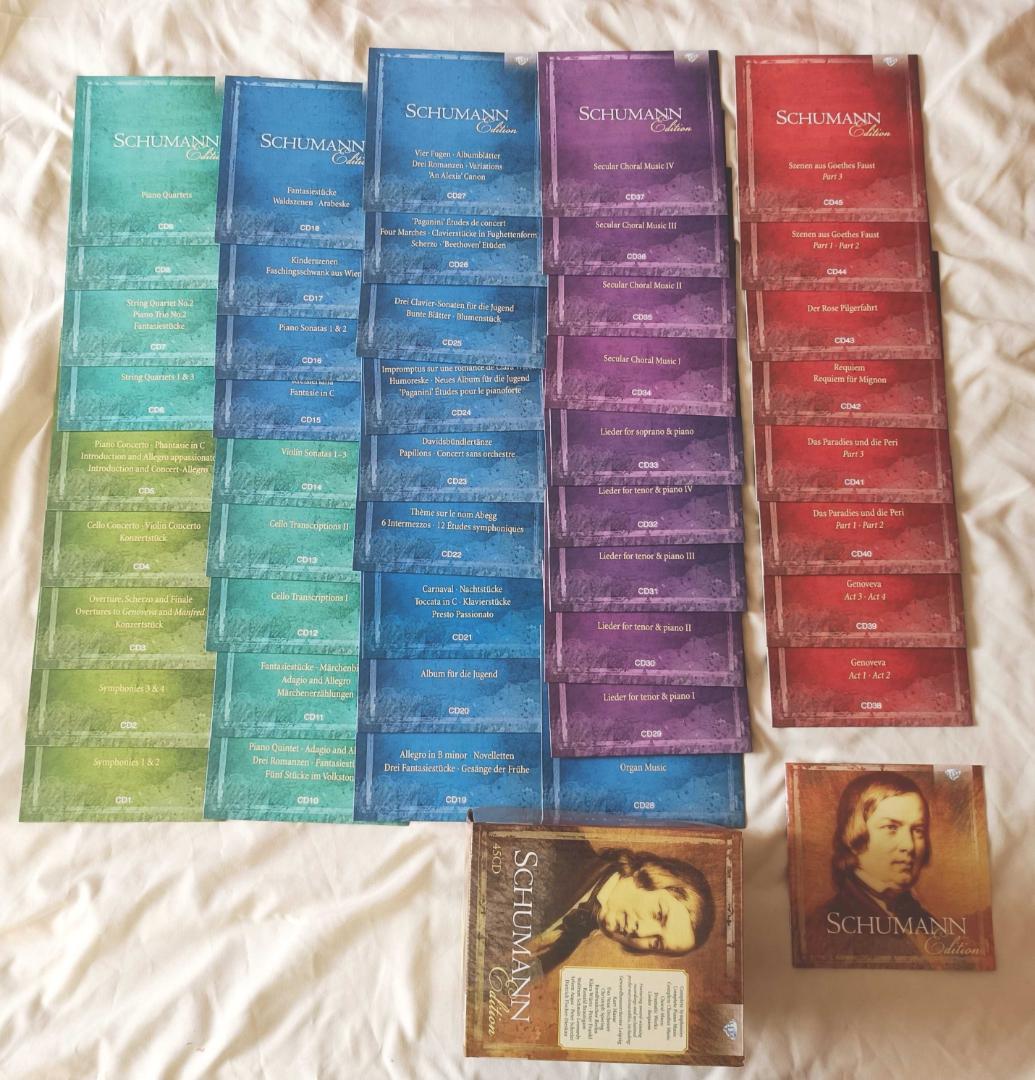 シューマン・エディション（ブリリアント・レーベル）45枚組