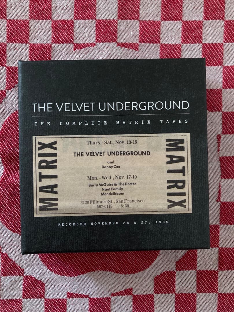 ヴェルヴェット・アンダーグラウンド 1969年ライヴ生産限定盤 美品