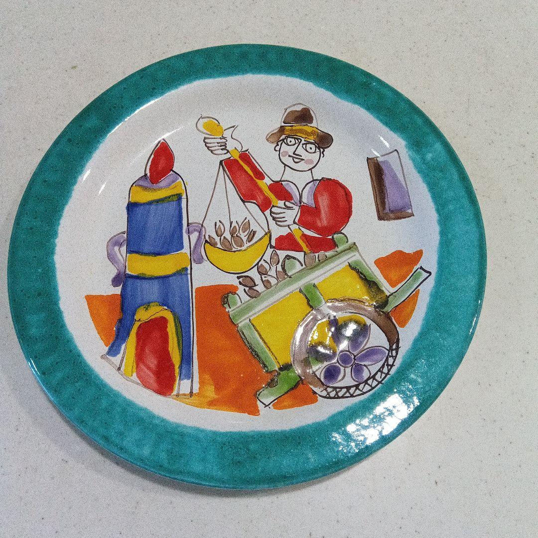 De Simone イタリアシチリア ハンドメイド皿６枚セット