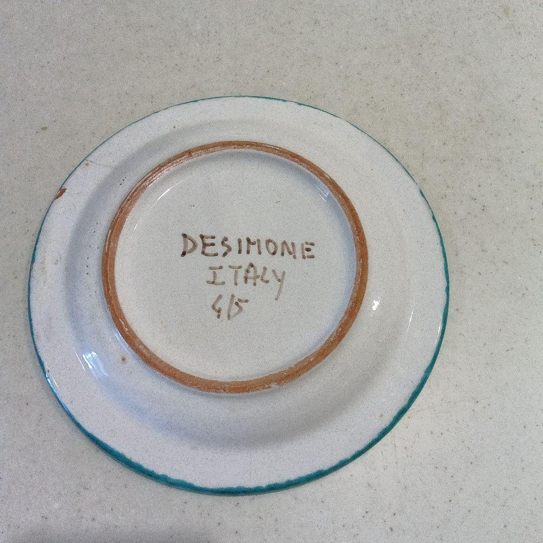 De Simone イタリアシチリア ハンドメイド皿６枚セット