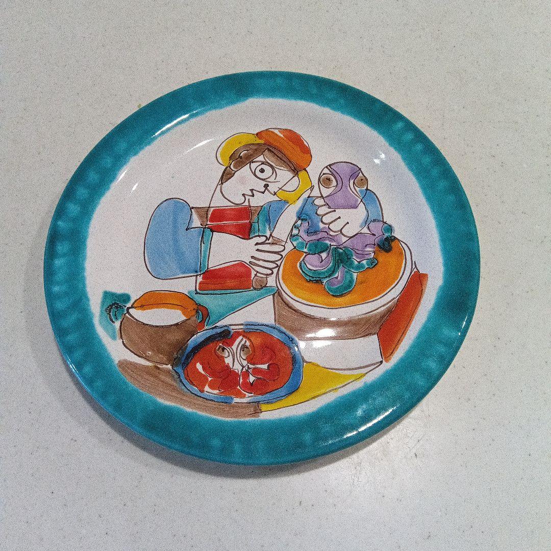 De Simone イタリアシチリア ハンドメイド皿６枚セット