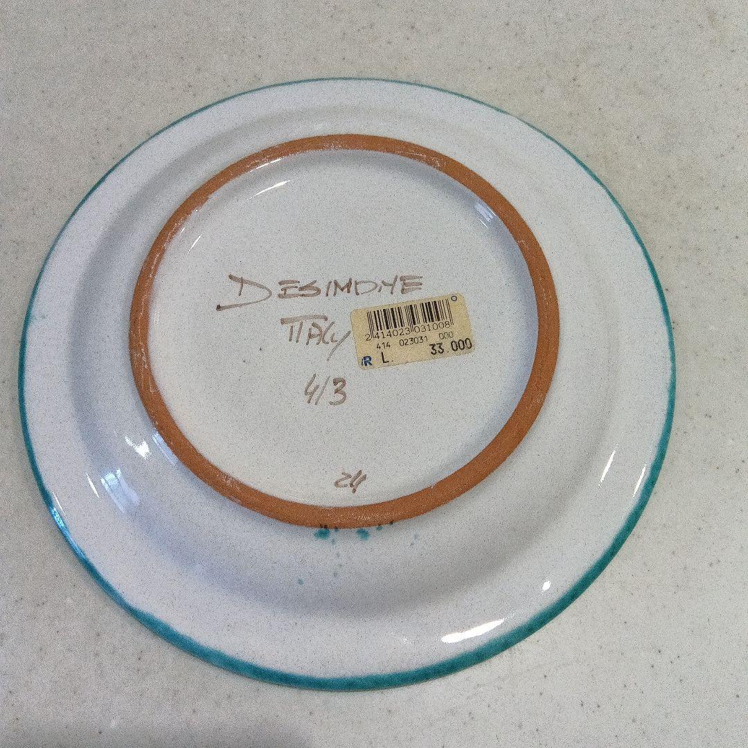 De Simone イタリアシチリア ハンドメイド皿６枚セット