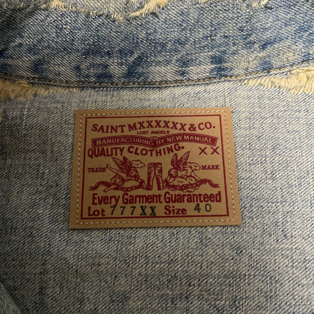 SAINT MICHAEL × BerBerJin 777XX ヴィンテージ加工