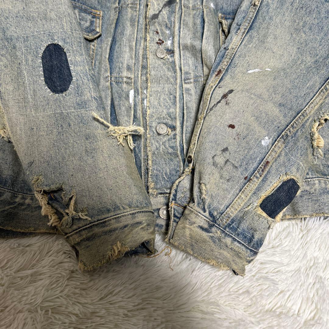 SAINT MICHAEL × BerBerJin 777XX ヴィンテージ加工