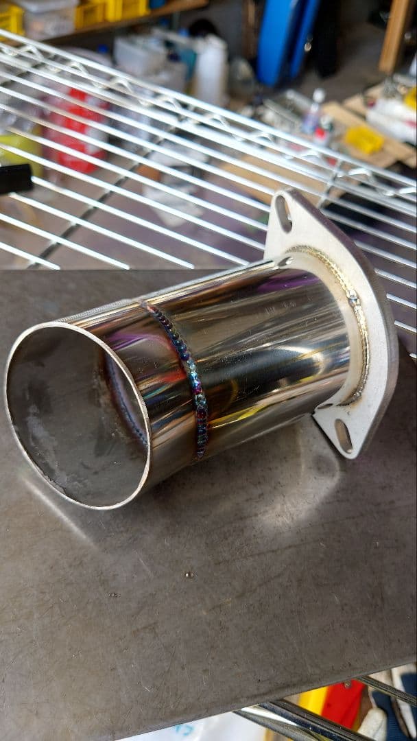 マフラー ドルフィンテール 76φ S13 S14 S15 シルビア