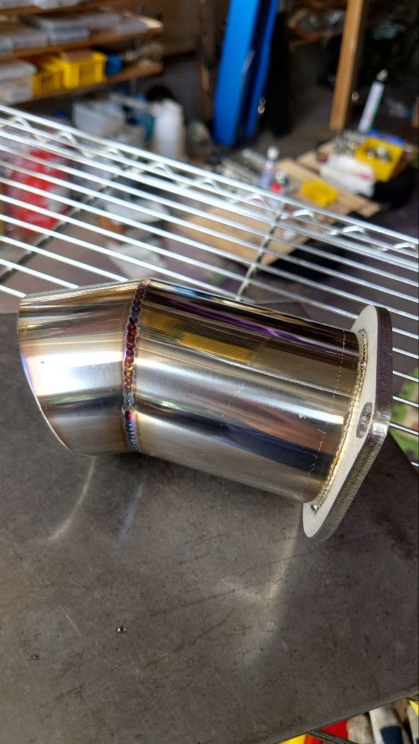 マフラー ドルフィンテール 76φ S13 S14 S15 シルビア