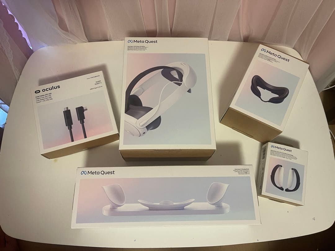 【美品】 Quest 3 128GB 周辺機器セット