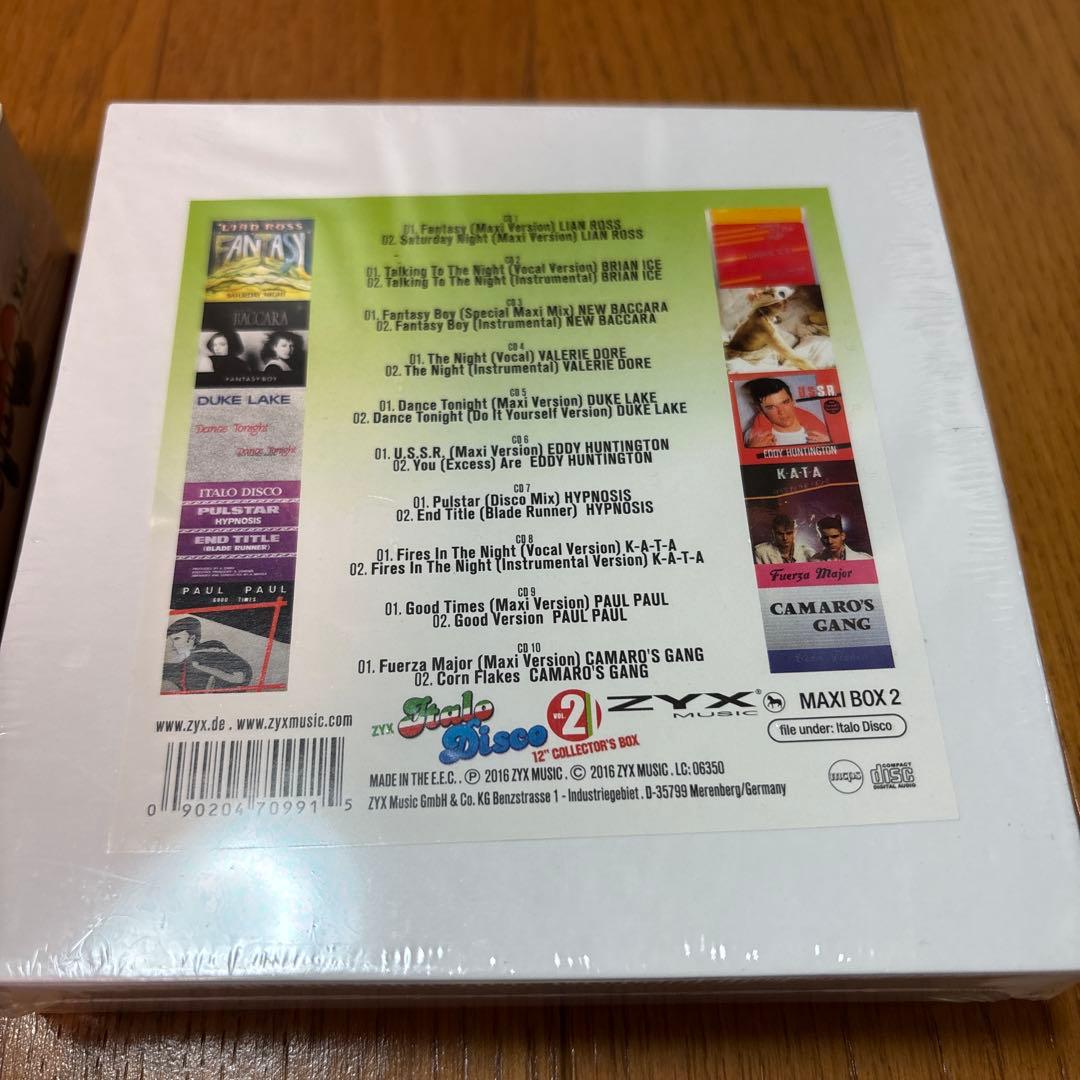 ZYX Italo Disco 12\"COLLECTOR'S BOX 1〜4