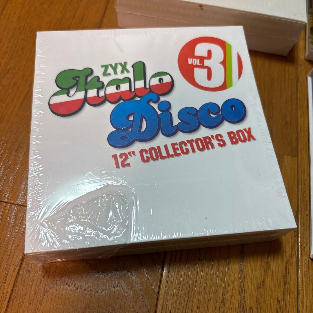 ZYX Italo Disco 12\"COLLECTOR'S BOX 1〜4
