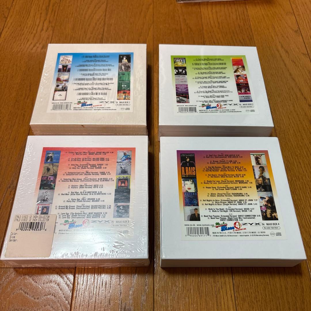 ZYX Italo Disco 12\"COLLECTOR'S BOX 1〜4