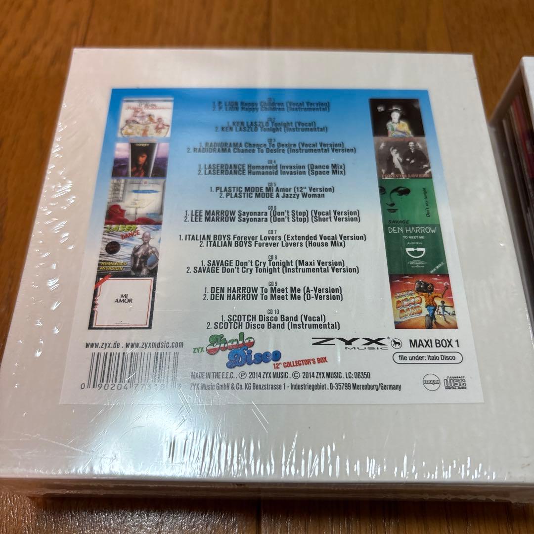 ZYX Italo Disco 12\"COLLECTOR'S BOX 1〜4