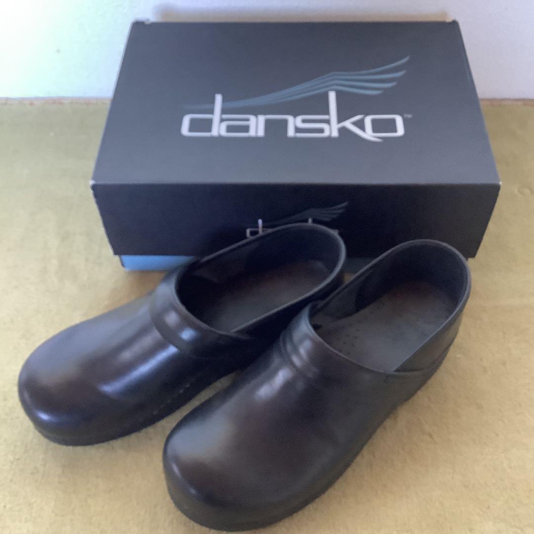 美品　ダンスコ　プロフェッショナル　黒　43