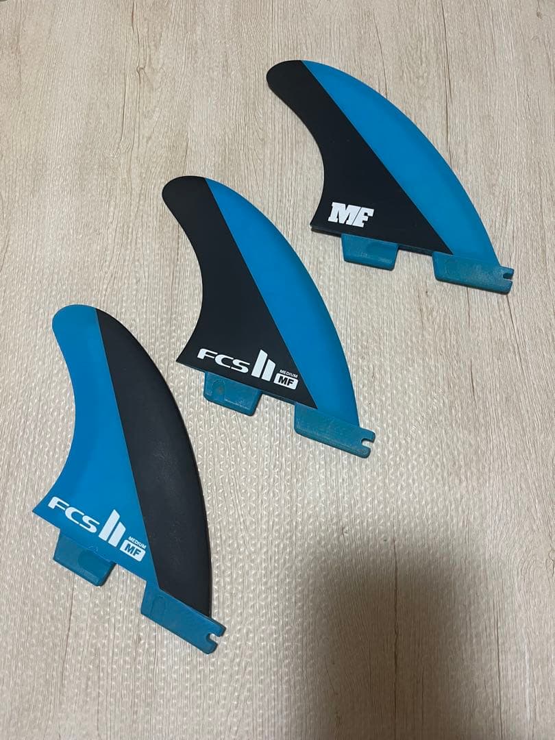 FCS II MF サーフボードフィン 3枚セット