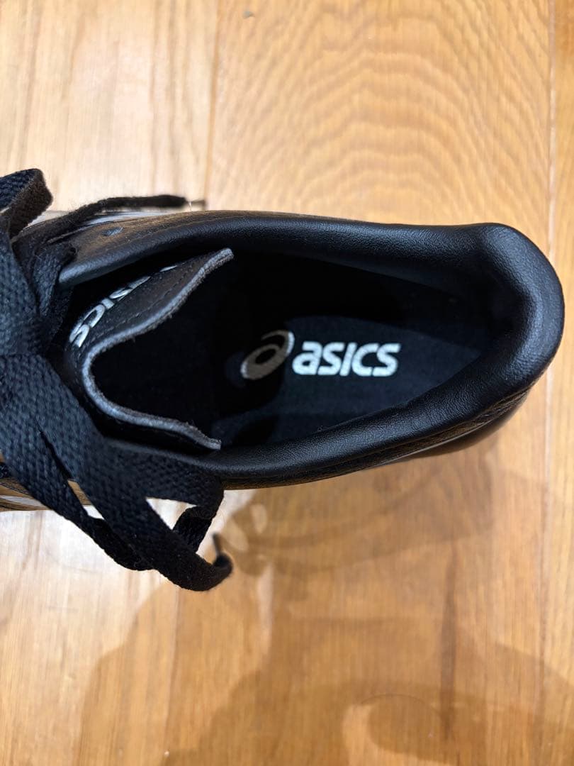 Asics ラグビースパイク　ブラック　26cm