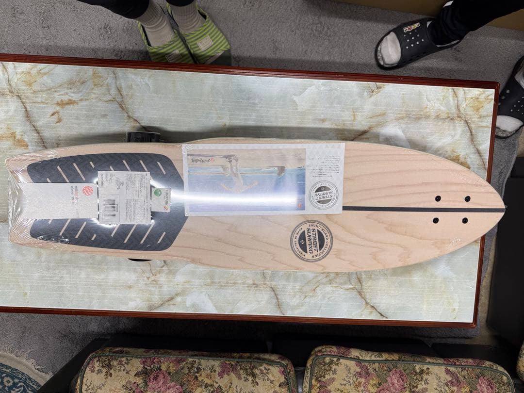 木製ショートボード STREET SURFING