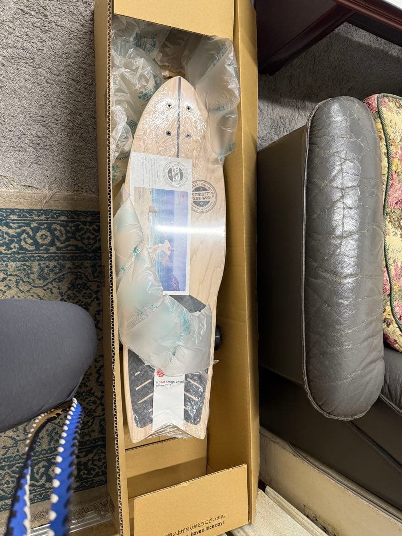 木製ショートボード STREET SURFING