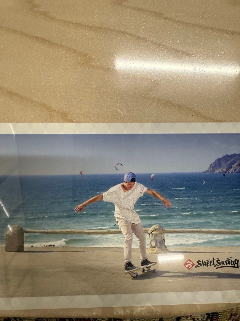 木製ショートボード STREET SURFING